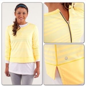 Lululemon long sleeve warm-up top